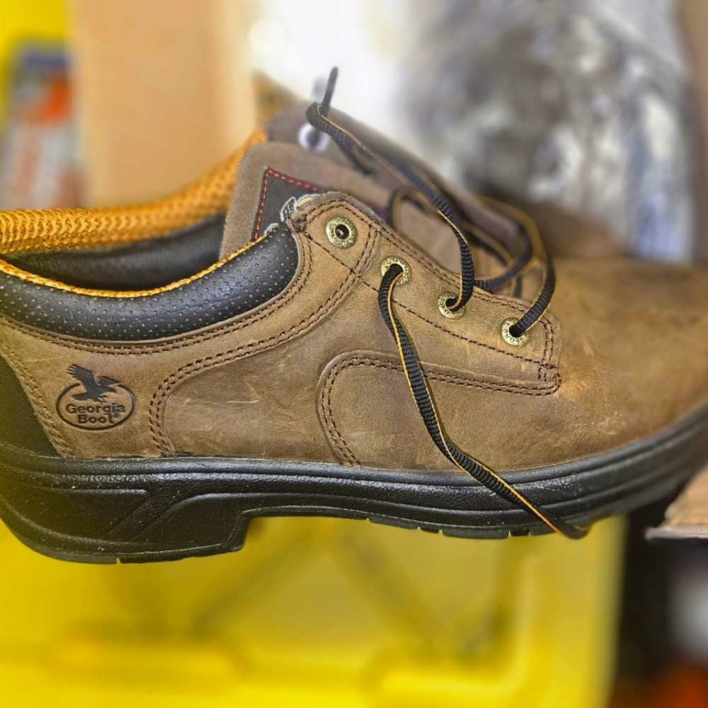 Genuine Georgia Boot Leather Non Slip Work Boot Sz. 10